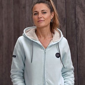 Sherpa Badge Héritage Menthe glacée Femme STERED