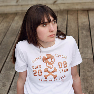 T-shirt Explore Blanc Femme STERED