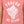 T-shirt Fureur de vivre Rose terracotta Femme STERED