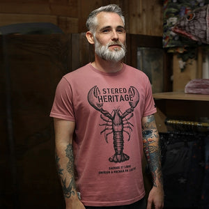 T-shirt Heritage Wine Homme STERED