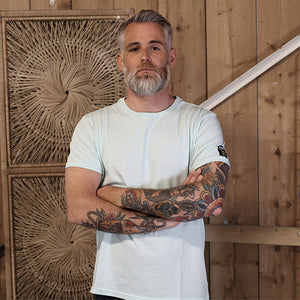 T-shirt Basik Menthe Homme STERED