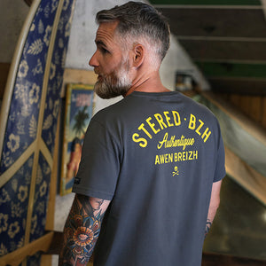 T-shirt Awen BZH Kaki homme STERED