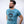 T-shirt Breton Bev Atav Bleu Lagon homme STERED