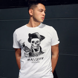 T-shirt Malouin Blanc Homme STERED