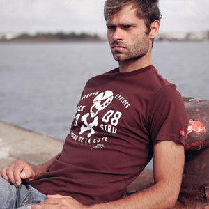 T shirt STERED Explore Rouge Oriental
