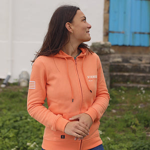 Veste Héritage Orange Femme STERED