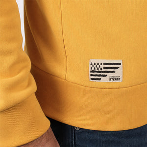 Sweat à capuche Aventurier des mers jaune 3