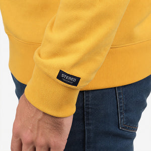 Sweat à capuche Aventurier des mers jaune 4