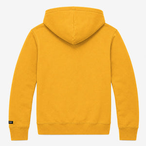 Sweat à capuche aventurier pesk jaune