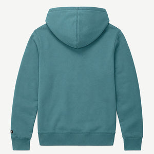 Sweat à capuche Breizh surfer pétrole 