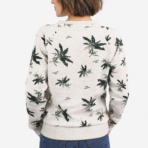 Sweat-shirt All-over ecru chiné Femme STERED