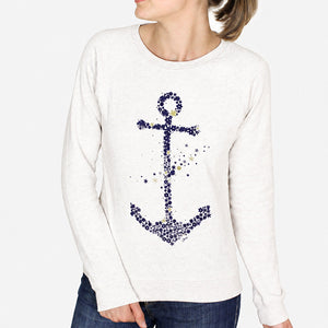 Sweat-shirt Ancre Envolée Ecru Femme STERED
