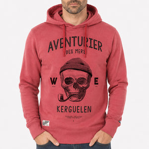 Sweat-shirt Aventurier des Mers – Brique Homme STERED