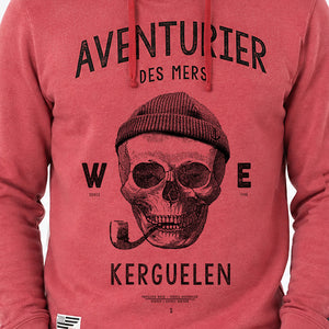 Sweat-shirt Aventurier des Mers – Brique