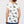 T-shirt All-over Blanc Femme STERED