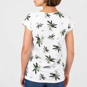 T-shirt All-over Blanc Femme STERED
