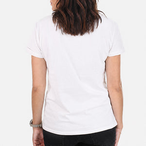 T-shirt Ancre / Kan ar Mor Blanc Femme STERED