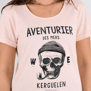 T-shirt Aventurier des Mers Pèche Femme STERED