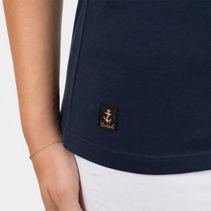 T-shirt Breizh Surfer Marine Femme STERED