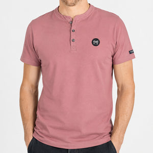 T-shirt col boutonné Stered héritage wine Homme STERED