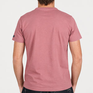 T-shirt col boutonné Stered héritage wine