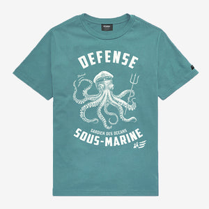 T-shirt STERED enfant Défense sous-marine Emeraude