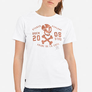 T-shirt Explore Blanc Femme STERED