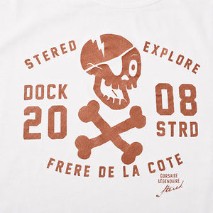 T-shirt Explore Blanc Femme STERED