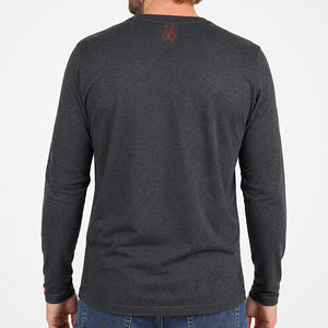T-shirt manches longues frères de la côte anthracite