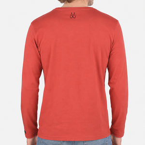 T-shirt manches longues frères de la côte rouge