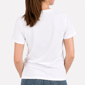 T-shirt Tigre des Mers Blanc Femme STERED