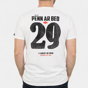 T-shirt 29 Penn ar bed écru Homme STERED