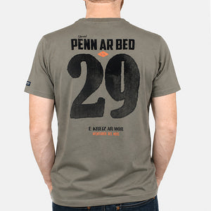 T-shirt 29 Penn ar bed kaki Homme STERED