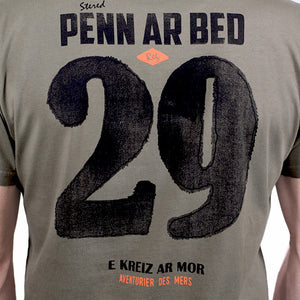 T-shirt 29 Penn ar bed kaki