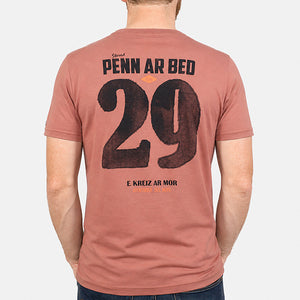 T-shirt 29 Penn ar bed rouille Homme STERED