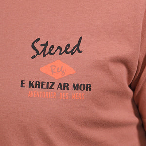 T-shirt 29 Penn ar bed rouille