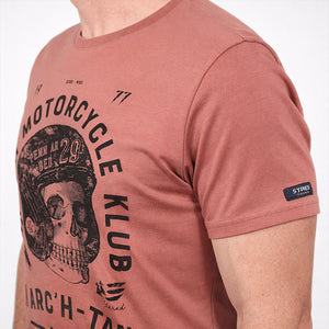 T-shirt Breizh Motorcycle Klub Rouille
