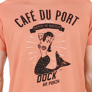 T-shirt Café du Port orange