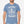 T-shirt Défense sous-marine bleu denim Homme STERED