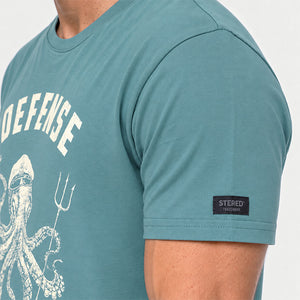 T-shirt Défense sous-marine émeraude