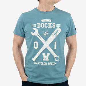 T-shirt Docks Emeraude Homme STERED