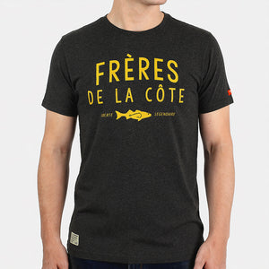 T-shirt Frere de la Cote Anthracite Homme STERED