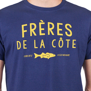 T-shirt Frere de la Cote bleu Ocean