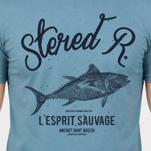 T-shirt STERED R lagon