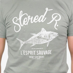 T-shirt STERED R. Vert Olive