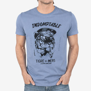 T-shirt Tigre des Mers Denim Homme STERED