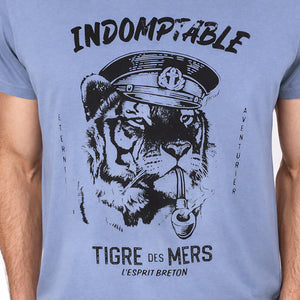 T-shirt Tigre des Mers Denim