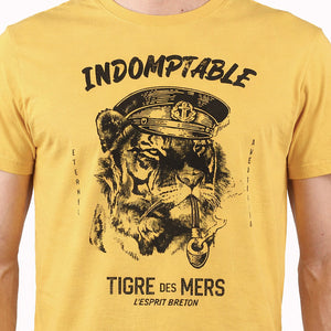 T-shirt Tigre des Mers Jaune