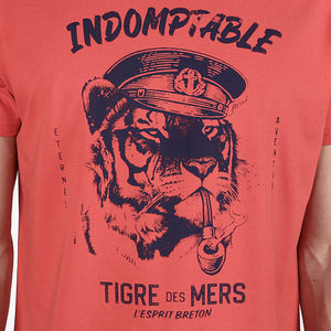 T-shirt Tigre des Mers Rouge