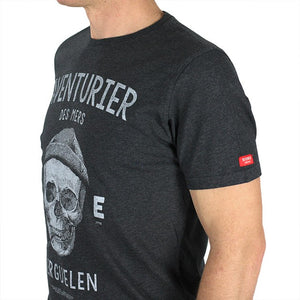 T-shirt Aventurier des Mers Anthracite